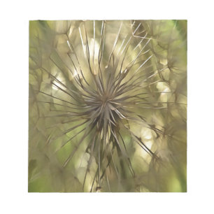 Bloc-note Make A Wish Wildflower Seed Head Art