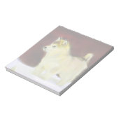 Bloc-note Malamute d'Alaska (Tourné)