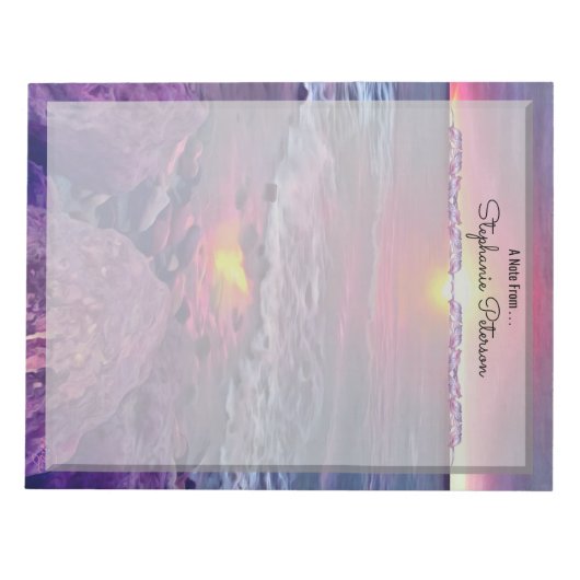 Bloc-note Malecon Sunset 0911 (Devant)