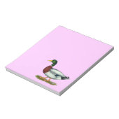 Bloc-note Mallard Duck Drake (Tourné)
