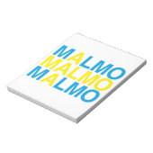 Bloc-note MALMO Swedish Flag (Tourné)
