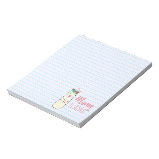 Bloc-note Mama Llama (Tourné)