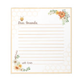 Bloc-note Maman à être bébé à être temps Capsule (Devant)