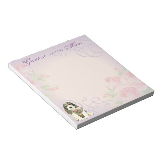 Bloc-note Maman cardiaque PBGV (Incliné)