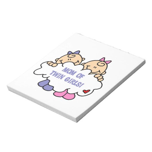 Bloc-note Maman de T-shirts et cadeaux Twin Girls (Tourné)