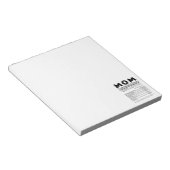 Bloc-note Maman Faits nutritionnels (Incliné)