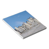 Bloc-note Manchots à Collier | Pygoscelis Antarctica (Incliné)