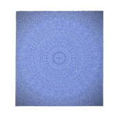 Bloc-note Mandala bleu (Devant)