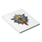 Bloc-note Mandala Libellule Lumineuse Géométrie Sacrée Spiri (Incliné)