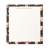 Bloc-note Maneki Neko Lucky Cats Personalized Name (Devant)