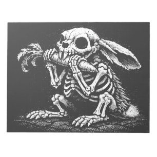 Bloc-note Manger des légumes – Lapin mort par BurnsInHell