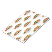 Bloc-note Mangez plus de plantes frais motivation salade let (Incliné)