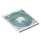 Bloc-note Map of the South Pole (Incliné)