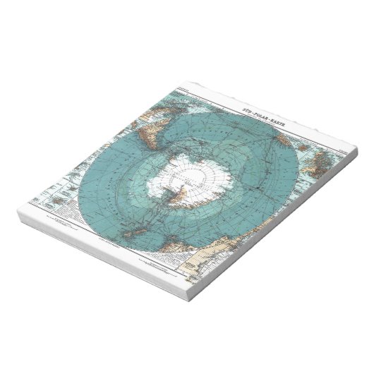 Bloc-note Map of the South Pole (Tourné)