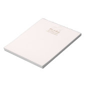 Bloc-note Maquillage moderne rose sculptant le contouring be (Tourné)