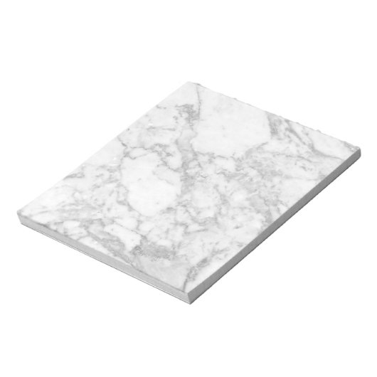 Bloc-note Marbre blanc (Tourné)