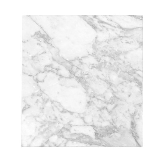 Bloc-note Marbre blanc (Devant)