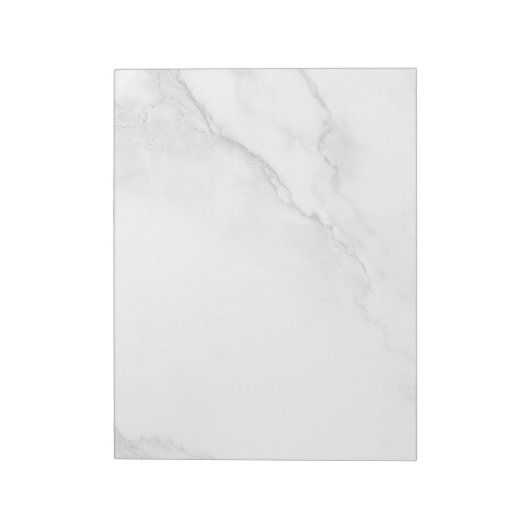 Bloc-note Marbre Blanc (Tourné)