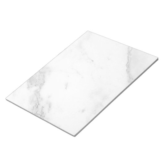 Bloc-note Marbre Blanc (Incliné)