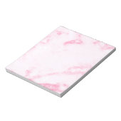 Bloc-note Marbre rose (Tourné)