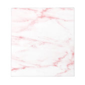 Bloc-note Marbre rose classique (Devant)