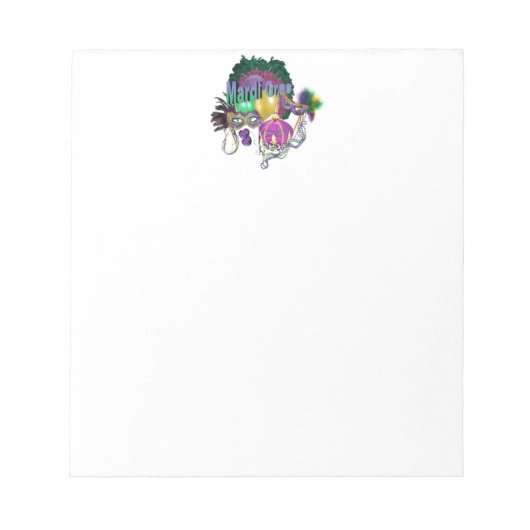 Bloc-note Mardi Gras (Devant)