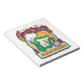 Bloc-note Mardi gras Cajun Crocodile (Incliné)