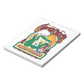 Bloc-note Mardi gras Cajun Crocodile (Tourné)