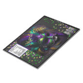 Bloc-note Mardi Gras Carnival Chip Bag Wrappers Fête Faveurs (Incliné)