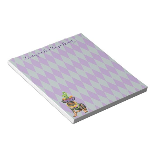 Bloc-note Mardi Gras Min Pin (Incliné)