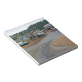 Bloc-note Marée basse dans la baie de Fundy à St. Martins, N (Incliné)