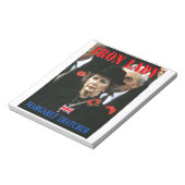Bloc-note Margaret Thatcher Premier ministre (Tourné)