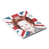 BLOC-NOTE MARGARET THATCHER UNION JACK (Incliné)