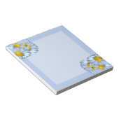 Bloc-note Marguerites Bleues (Incliné)