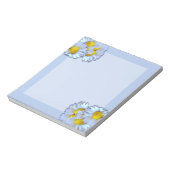 Bloc-note Marguerites Bleues (Tourné)