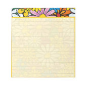 Bloc-note Marguerites funky (Devant)