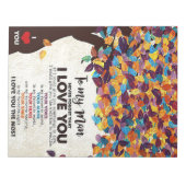 Bloc-note Mari À Mon Homme J'Aime Mari (Devant)