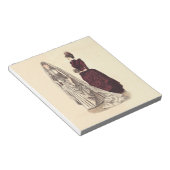 Bloc-note Mariage de femmes de mariée vintage (Incliné)