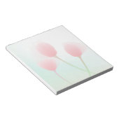 Bloc-note Mariage de Tulips Pastel Rose doux (Incliné)