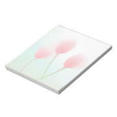 Bloc-note Mariage de Tulips Pastel Rose doux (Tourné)