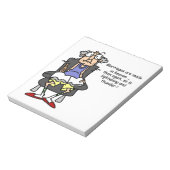 Bloc-note Mariage, Éclair, Humour tonnerre (Tourné)