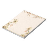 Bloc-note Mariage Fleurs vintages (Tourné)