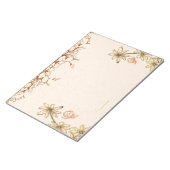 Bloc-note Mariage Fleurs vintages (Incliné)