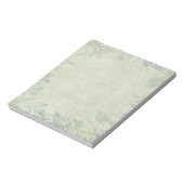 Bloc-note Mariage Floral Vintage bleu (Tourné)