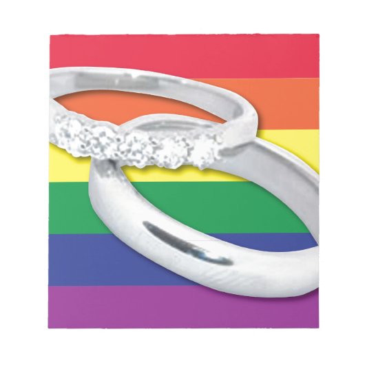 Bloc-note Mariage gay lesbien (Devant)