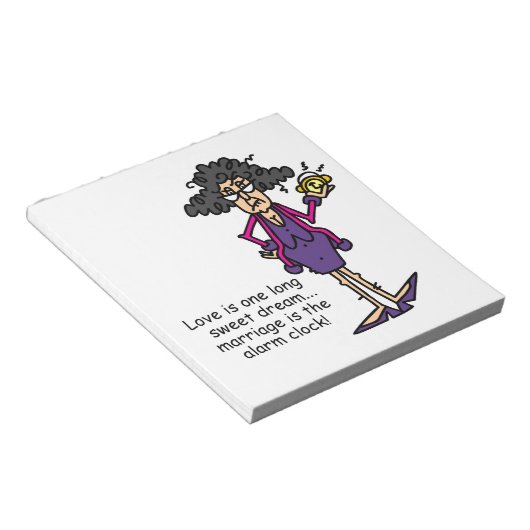 Bloc-note Mariage Rude Éveil (Incliné)