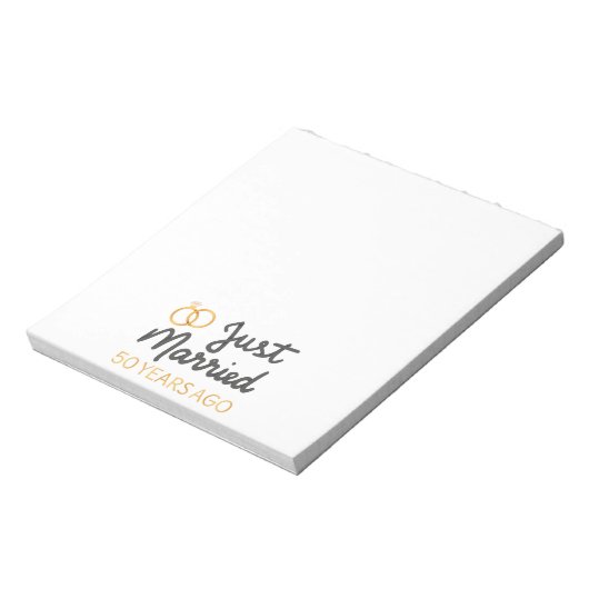 Bloc-note Marié Il Y A 50 Ans IV (Tourné)
