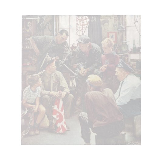 Bloc-note Marine (Devant)