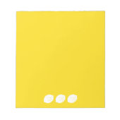 Bloc-note Marine Blue Lemon Art - Refresh Citrus Design (Devant)