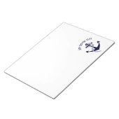 Bloc-note Marine marine Ancre et corde Marine Custom (Incliné)